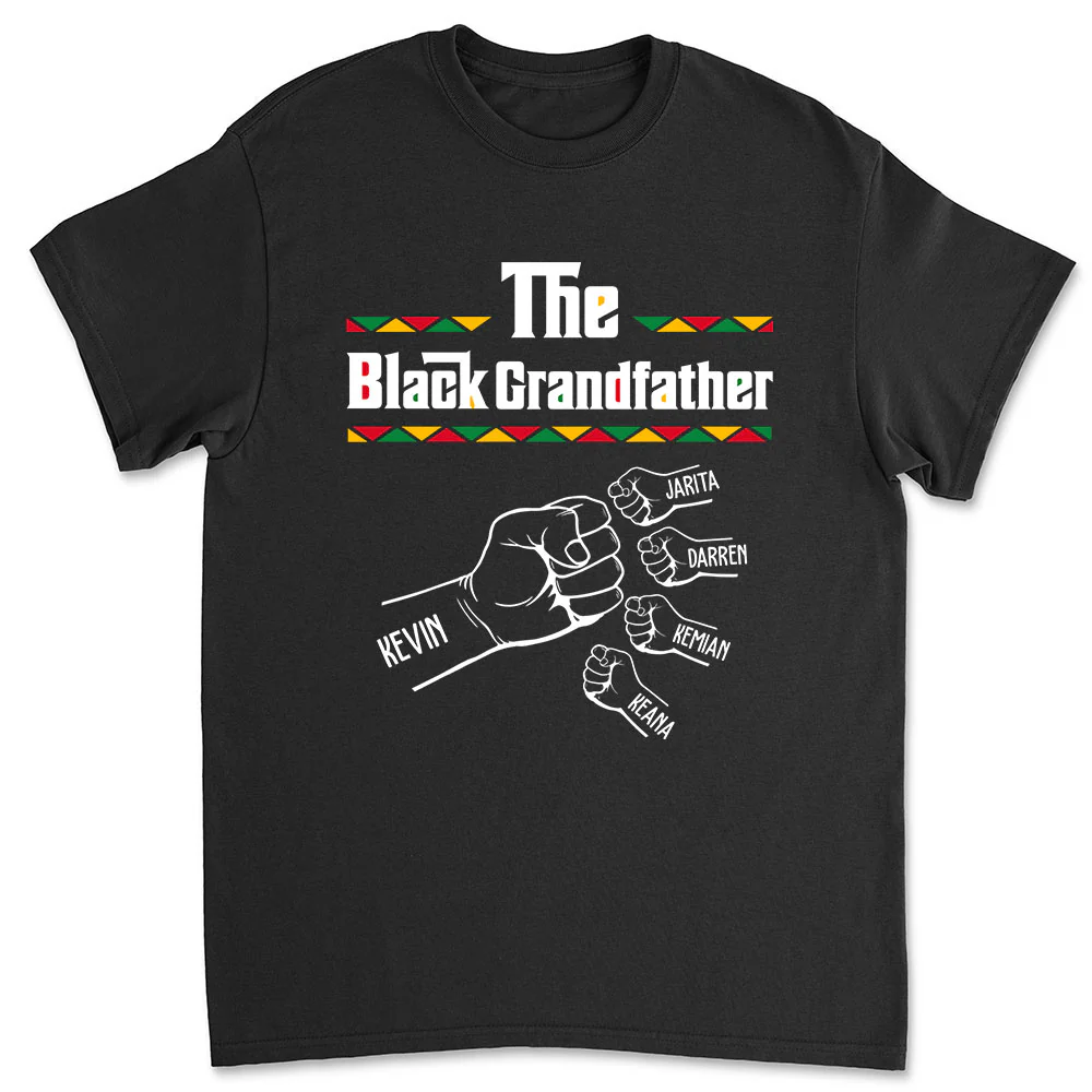 The BlackGrandfather - Personalized Custom Shirt