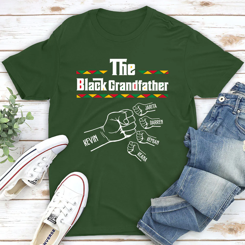 The BlackGrandfather - Personalized Custom Shirt - Image 3