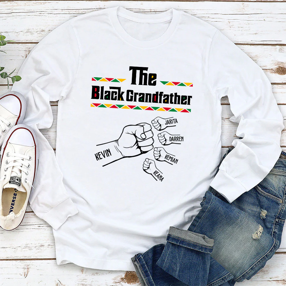 The BlackGrandfather - Personalized Custom Shirt - Image 4