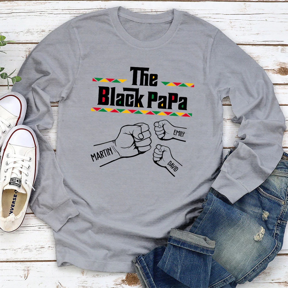The BlackGrandfather - Personalized Custom Shirt - Image 5