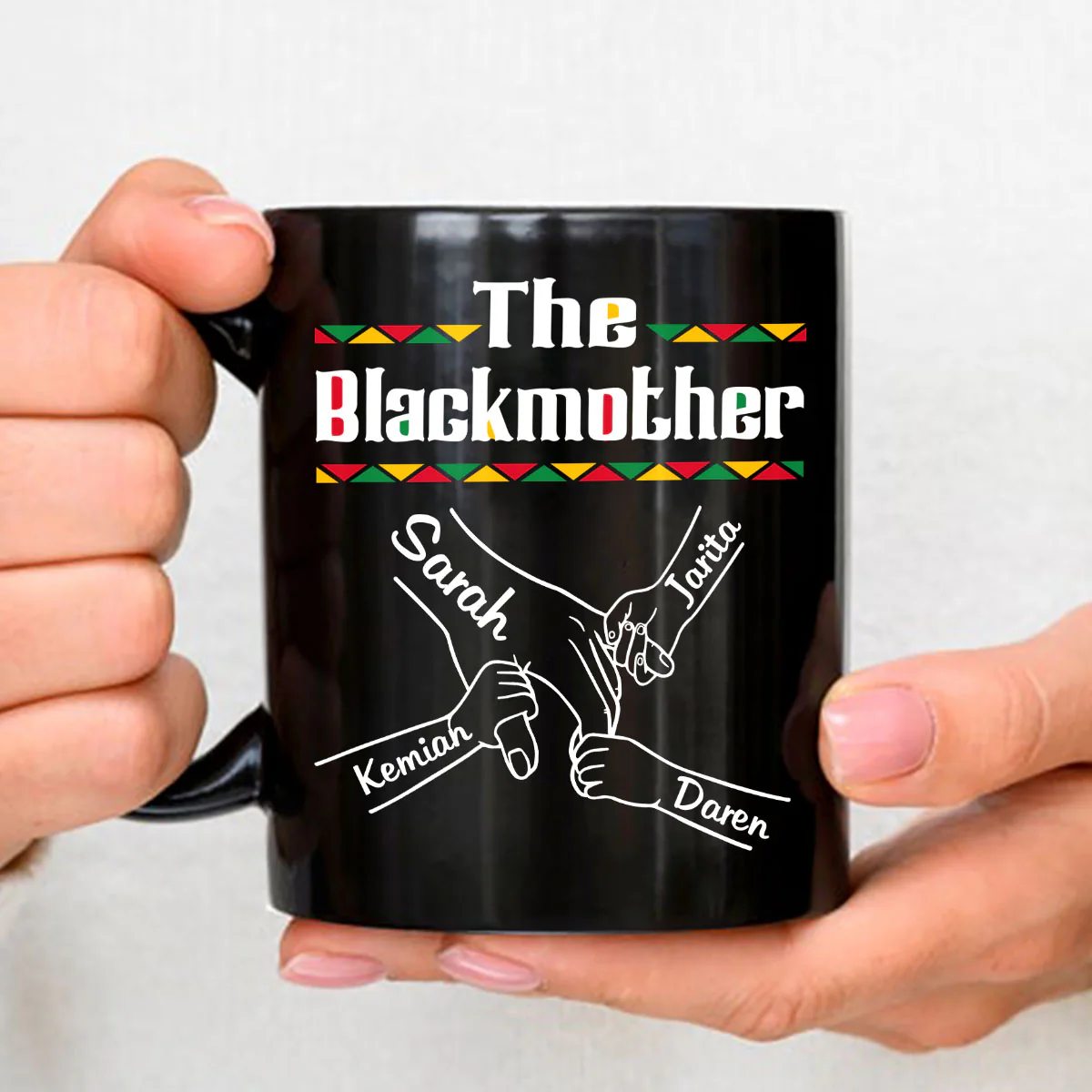 The Blackmother - Personalized Custom Coffee Mug - Image 3