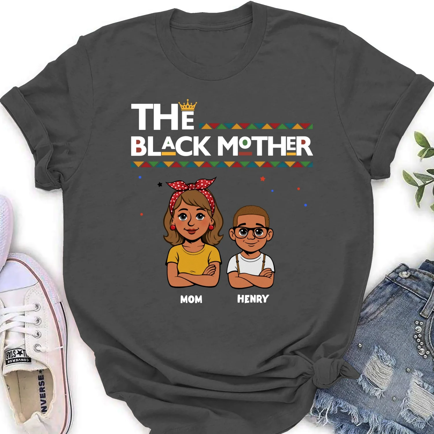The Blackmother - Personalized Custom Shirt - Image 17