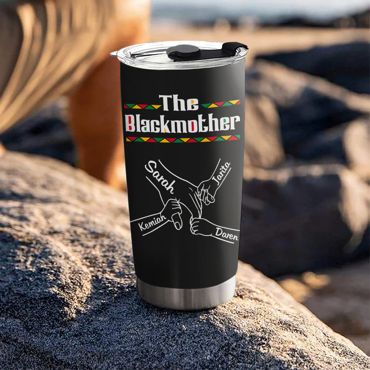 The Blackmother - Personalized Custom Tumbler - Image 3