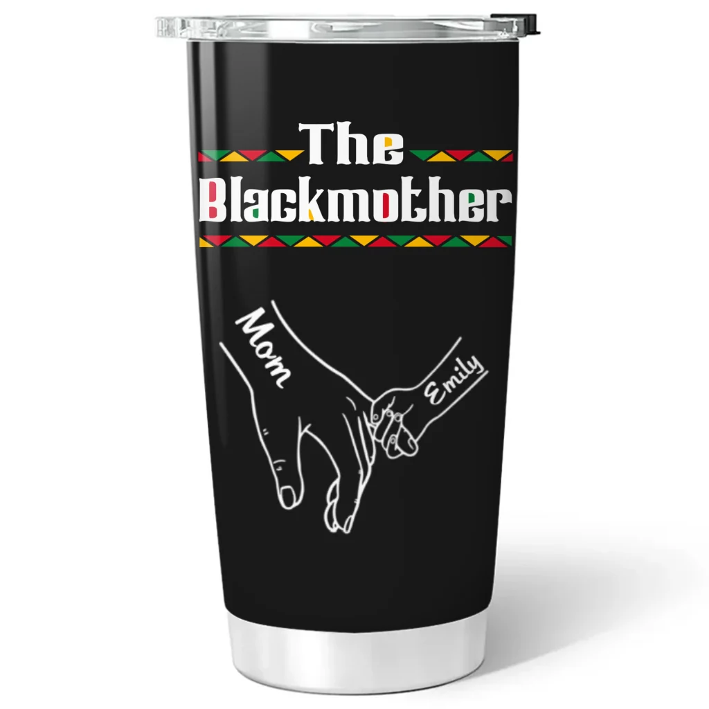 The Blackmother - Personalized Custom Tumbler - Image 5