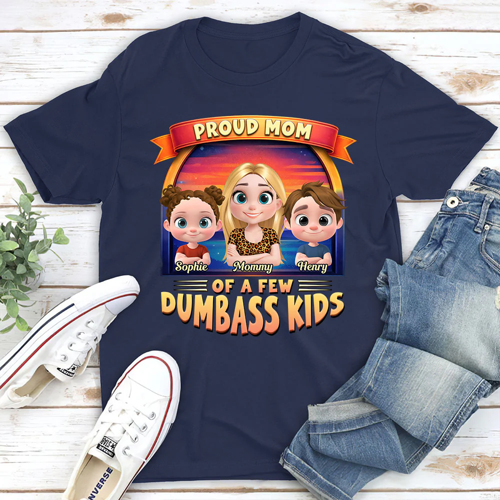 The Cool Mom Squad - Personalized Custom Shirt - Image 2