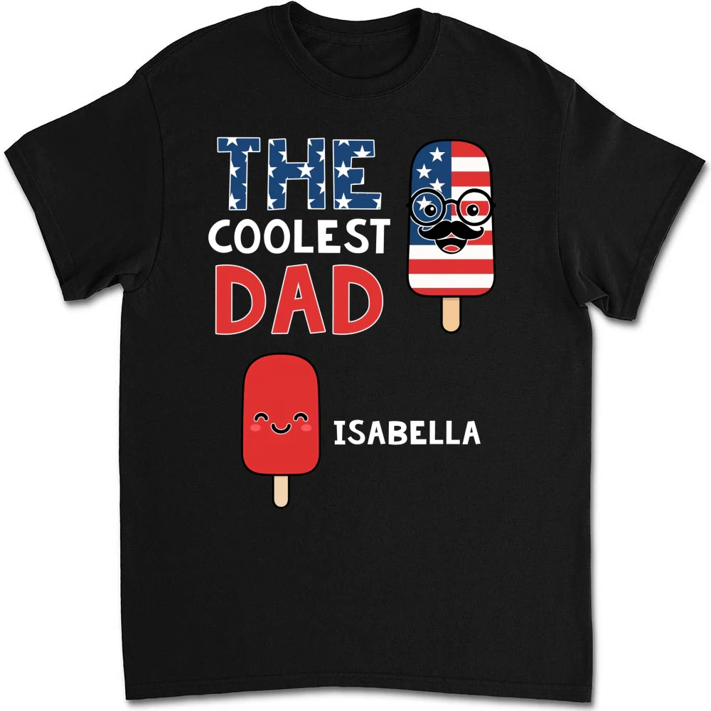 The Coolest Pop - Personalized Custom Shirt - Image 6
