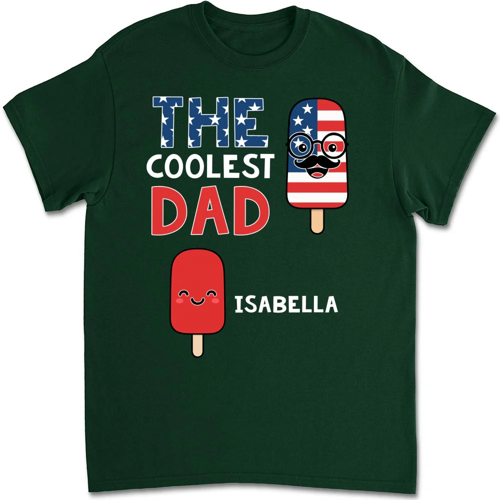 The Coolest Pop - Personalized Custom Shirt - Image 8