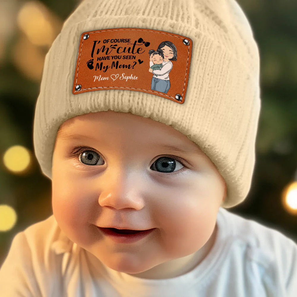 The Cutest Baby - Personalized Custom Beanie - Image 2
