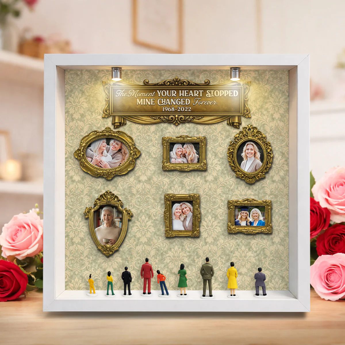 The Day My Heart Changed - Personalized Custom Museum Frame - Image 2