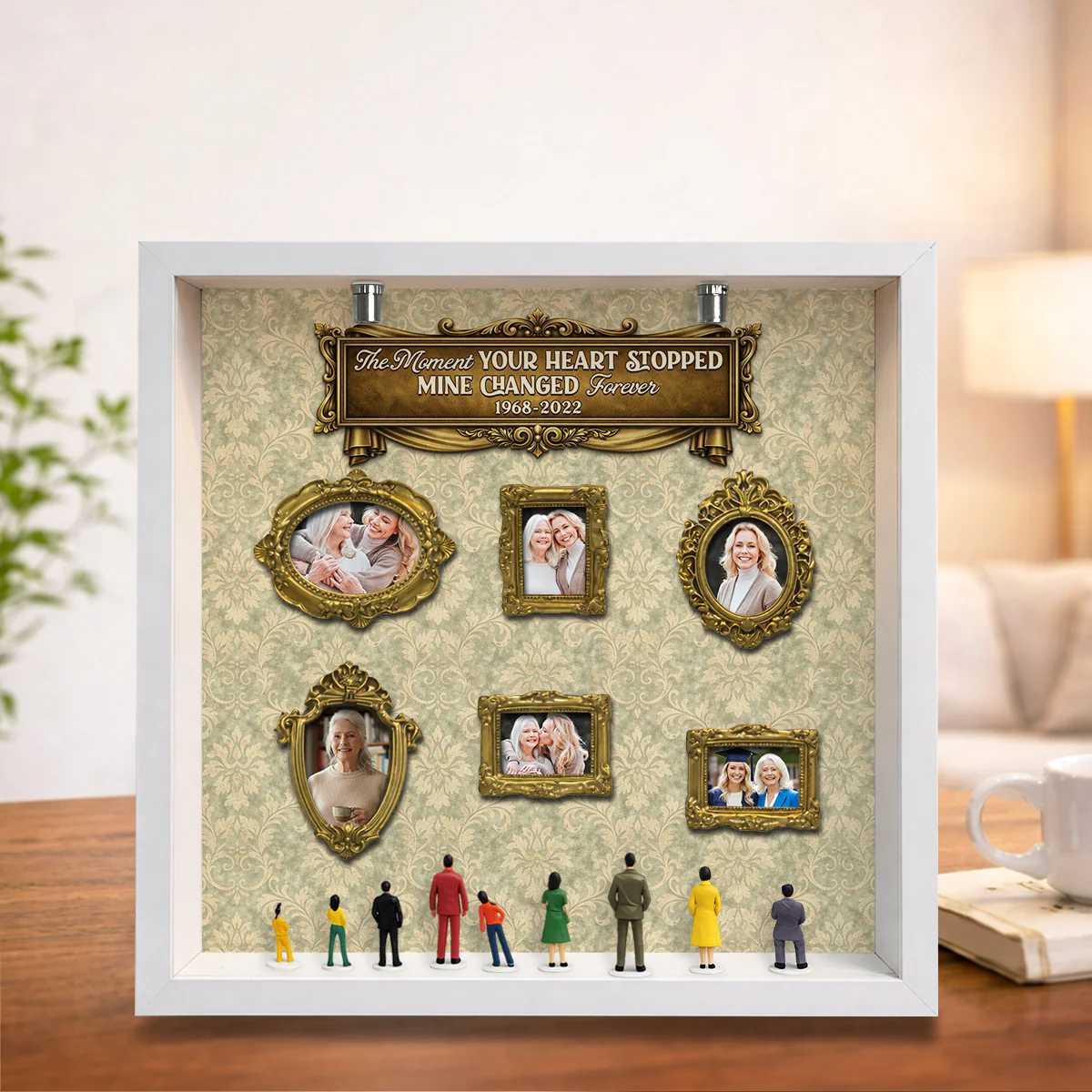The Day My Heart Changed - Personalized Custom Museum Frame - Image 4