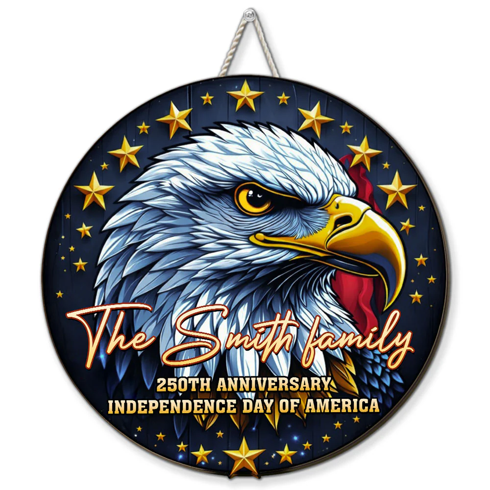 The Day We Remember - Personalized Custom 3D Effect Wood Sign