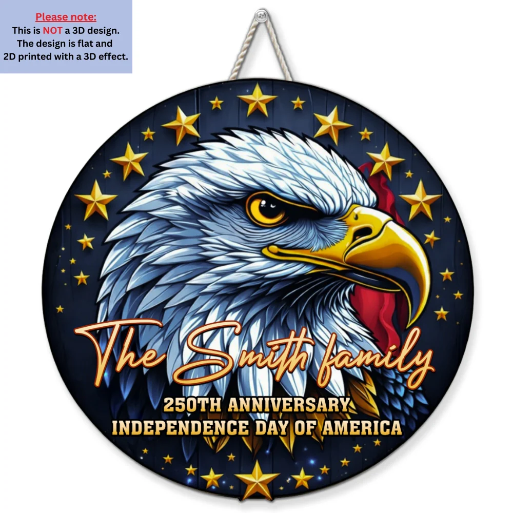 The Day We Remember - Personalized Custom 3D Effect Wood Sign - Image 6