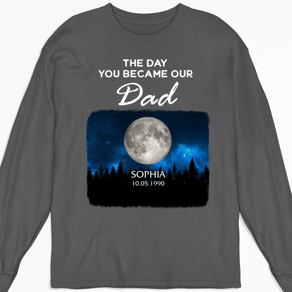The Day You Become My World - Personalized Custom Shirt - Image 10