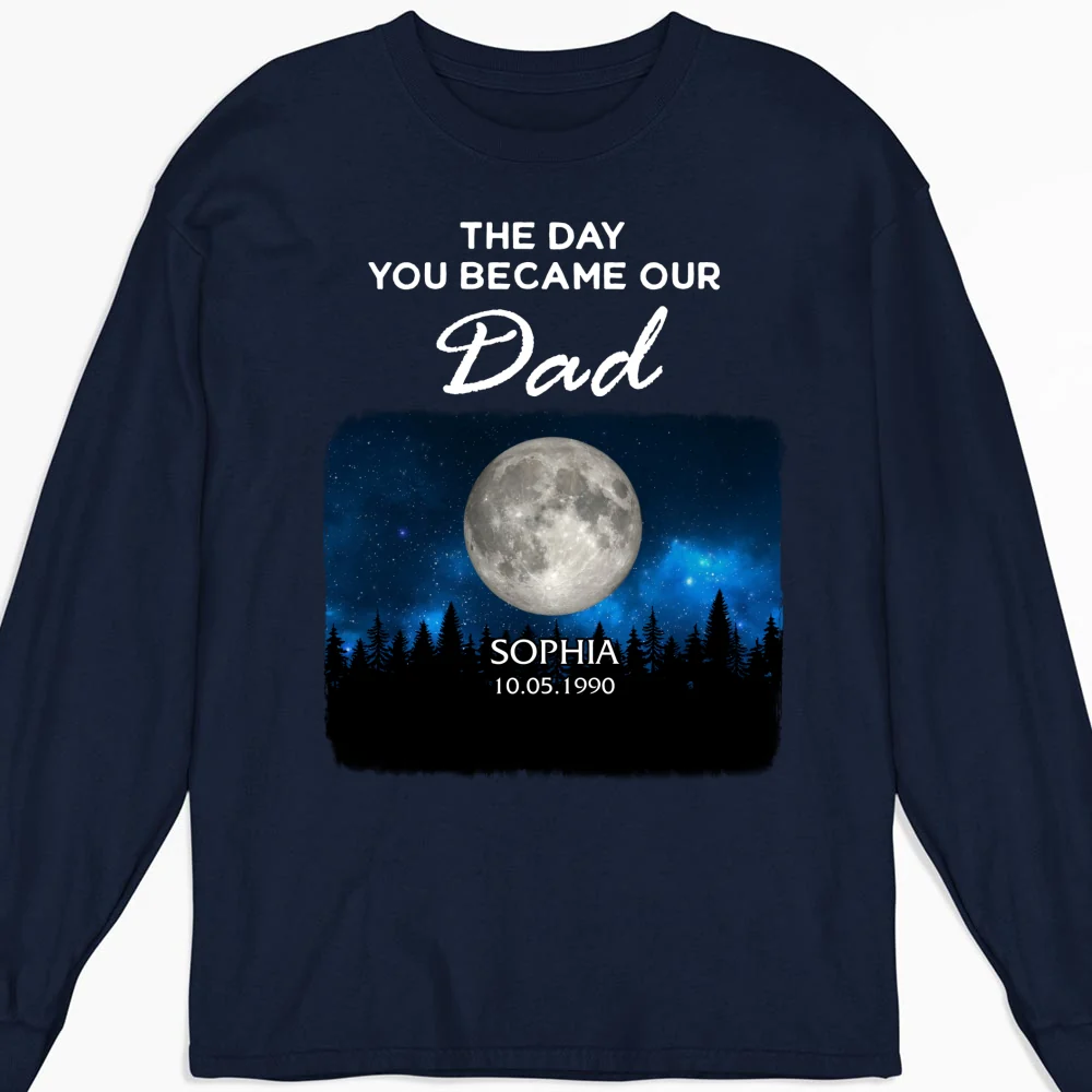 The Day You Become My World - Personalized Custom Shirt - Image 11