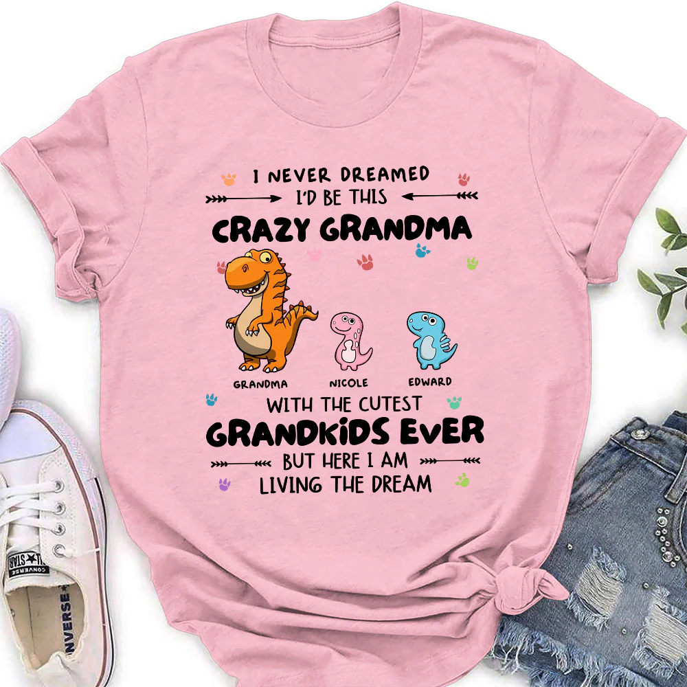 The Dream With My Grandkid - Personalized Custom Shirt - Image 5