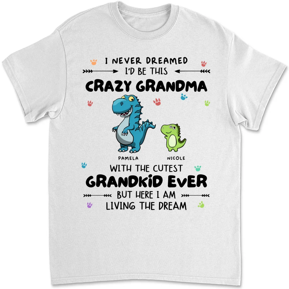 The Dream With My Grandkid - Personalized Custom Shirt - Image 6