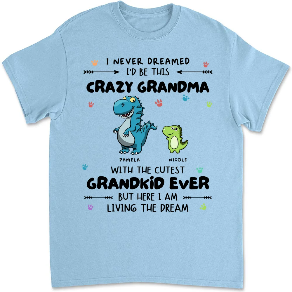 The Dream With My Grandkid - Personalized Custom Shirt - Image 8