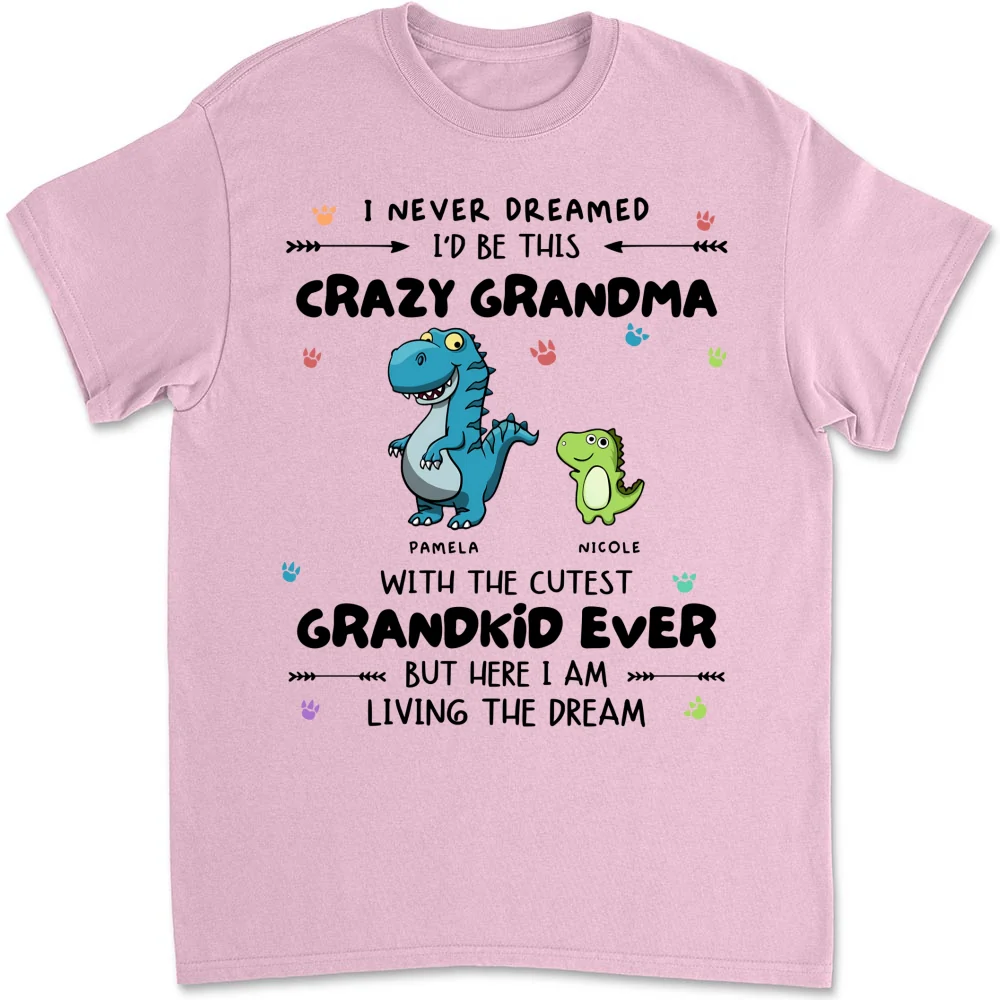 The Dream With My Grandkid - Personalized Custom Shirt - Image 9