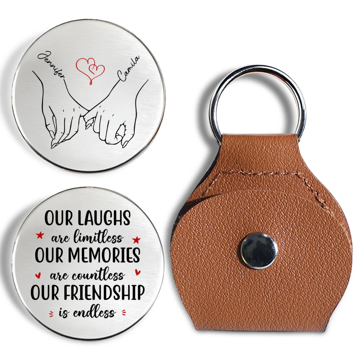 The Endless Laughs - Personalized Custom Pocket Hug - Image 6