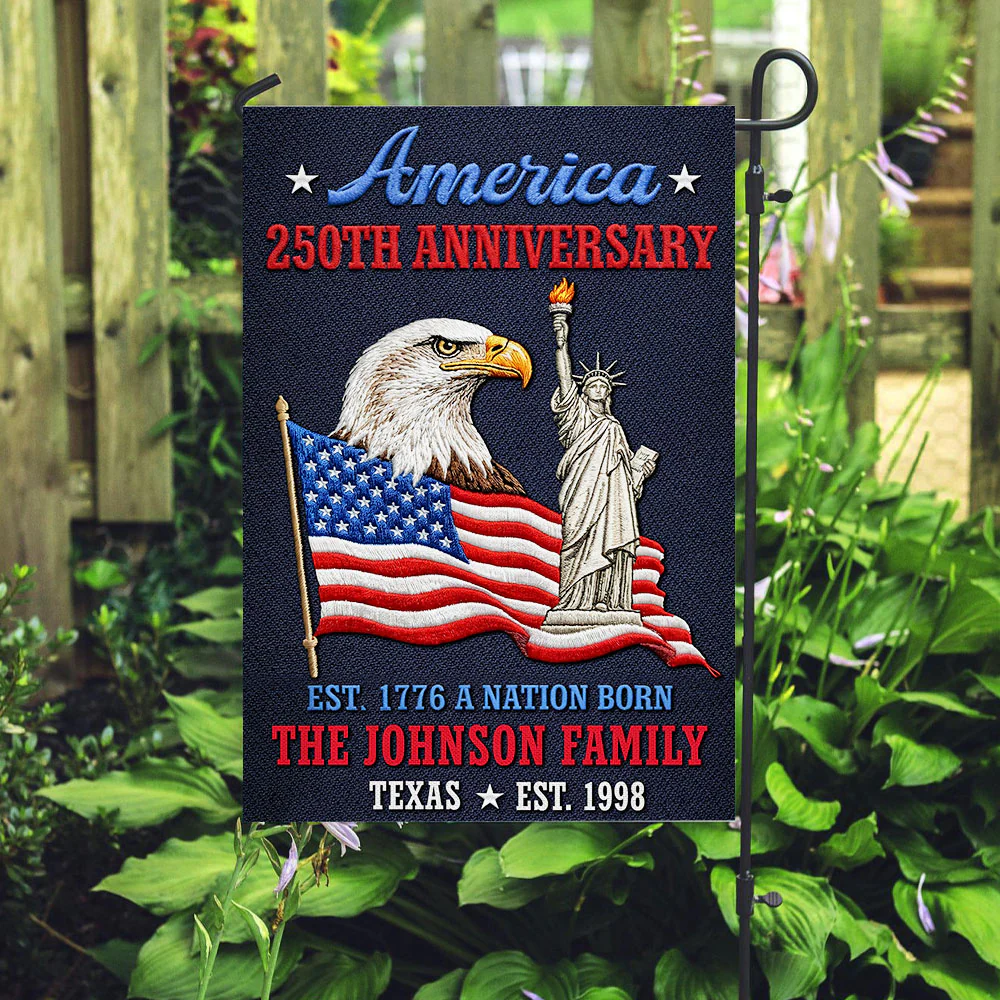 The Era Of Freedom - Personalized 3D Effect Custom Flag - Image 2