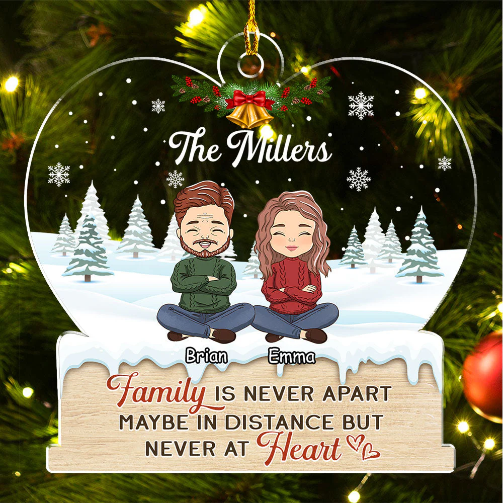 The Family - Personalized Custom Acrylic Ornament - Image 2