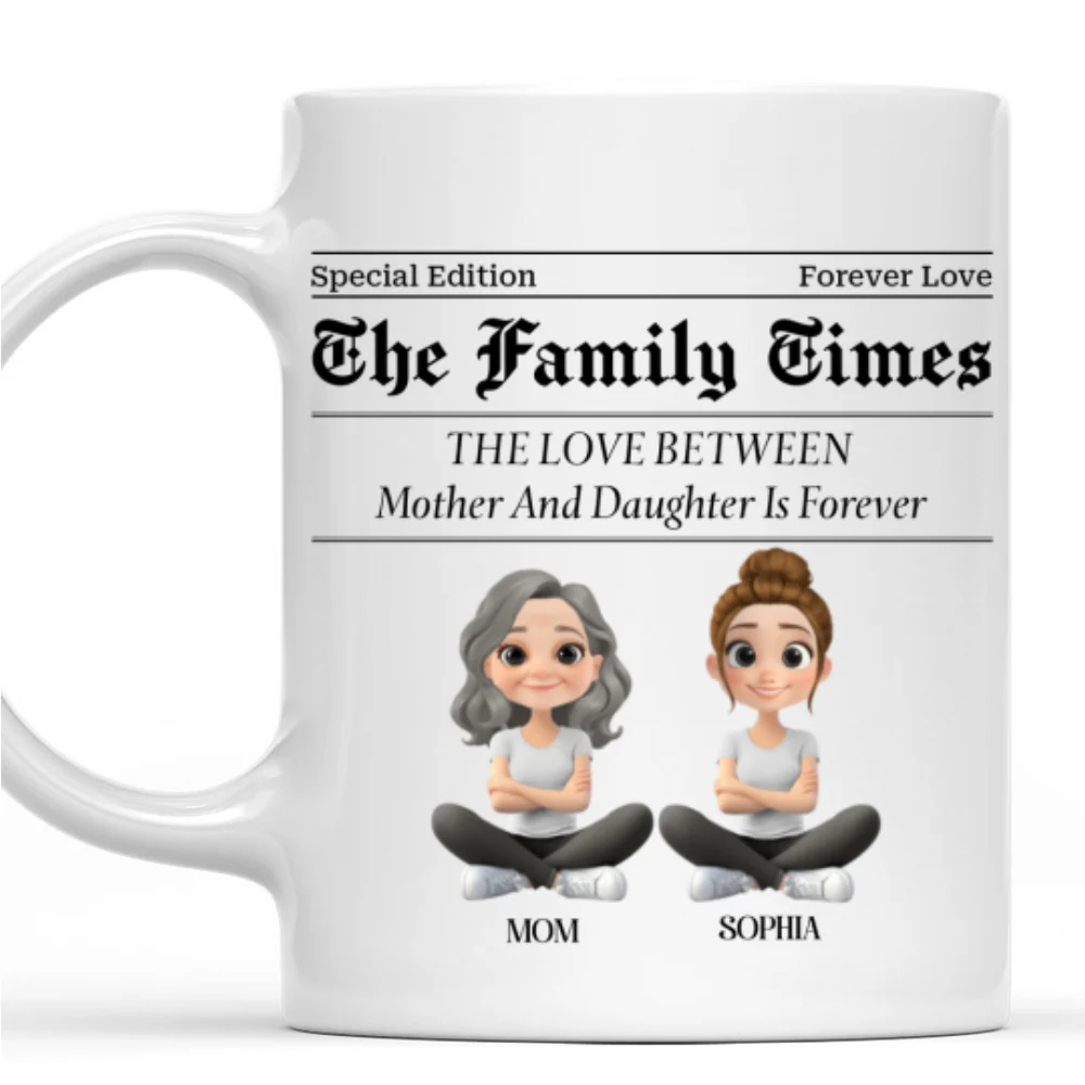 The Family Times Reported - Personalized Custom Coffee Mug - Image 9
