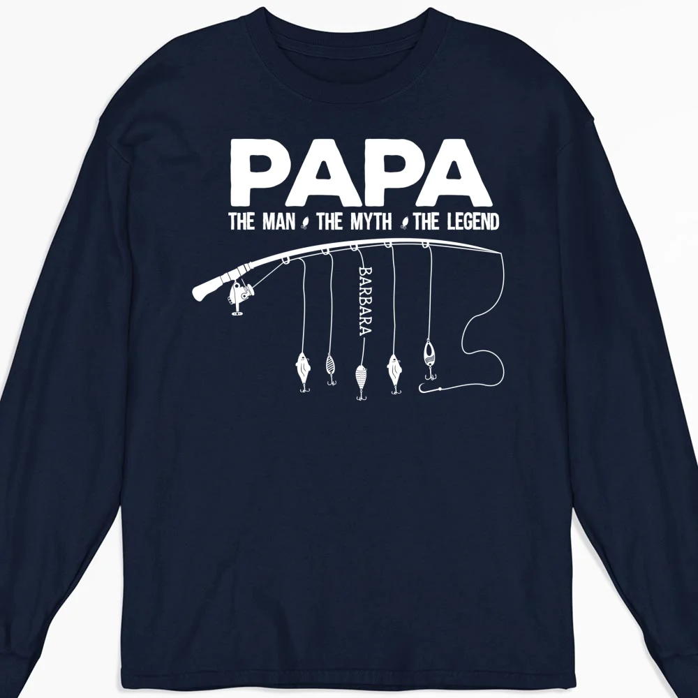 The Fishing Legend - Personalized Custom Shirt - Image 13