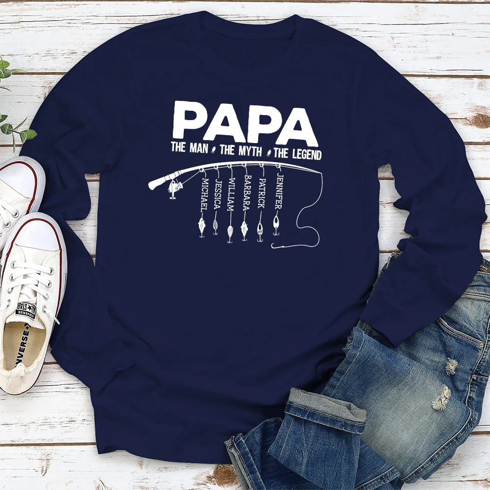 The Fishing Legend - Personalized Custom Shirt - Image 2