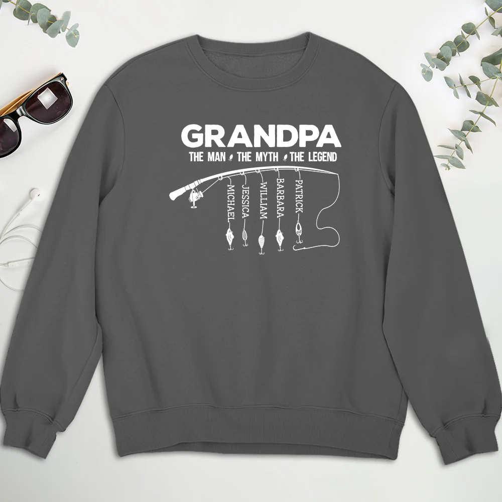 The Fishing Legend - Personalized Custom Shirt - Image 4