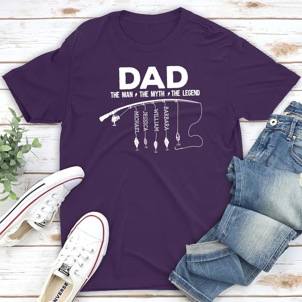 The Fishing Legend - Personalized Custom Shirt - Image 6