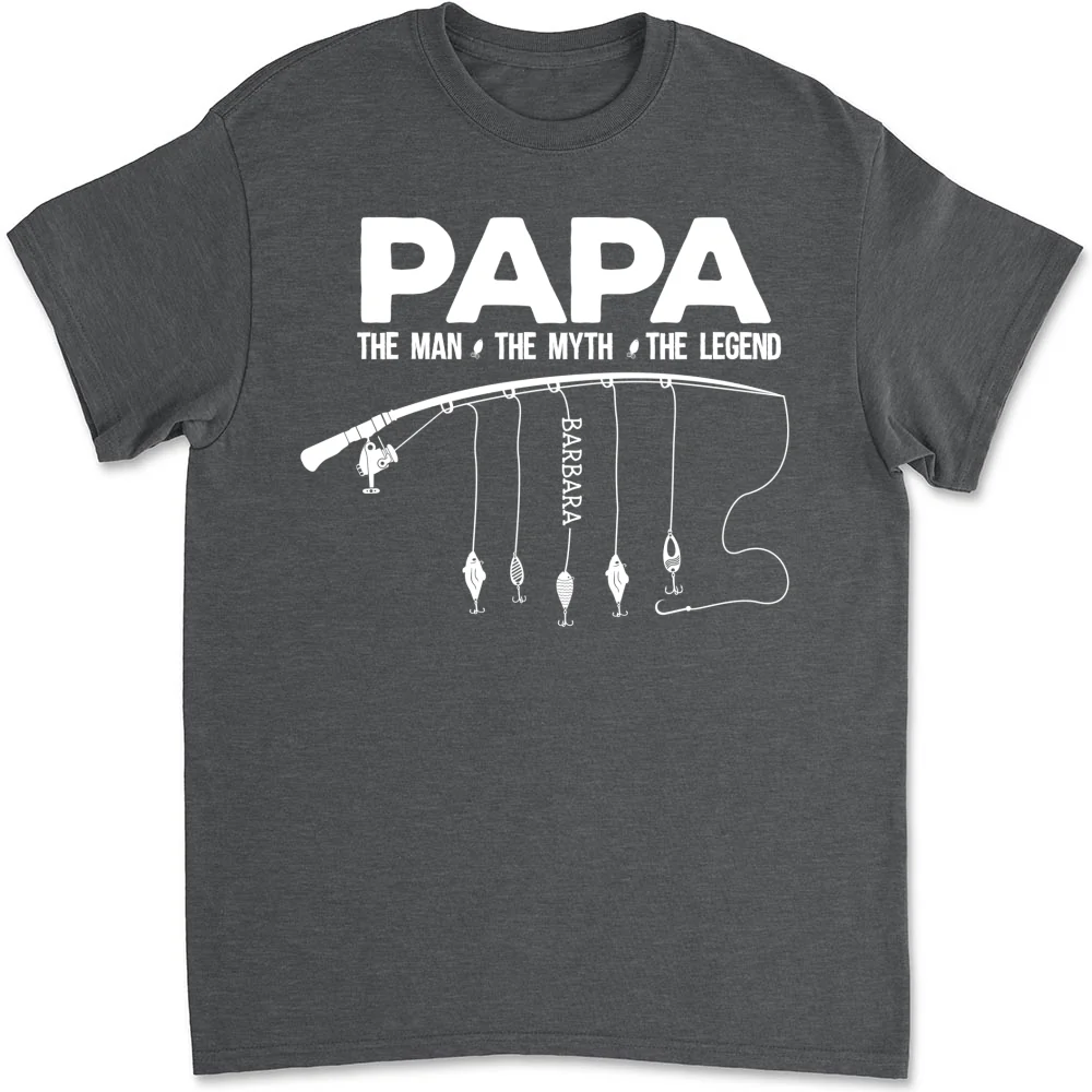 The Fishing Legend - Personalized Custom Shirt - Image 8