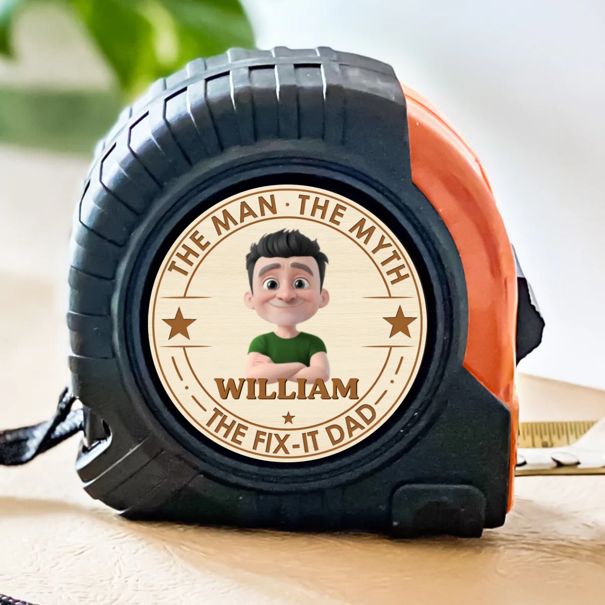 The Fix-It Dad - Personalized Custom Tape Measure - Image 7
