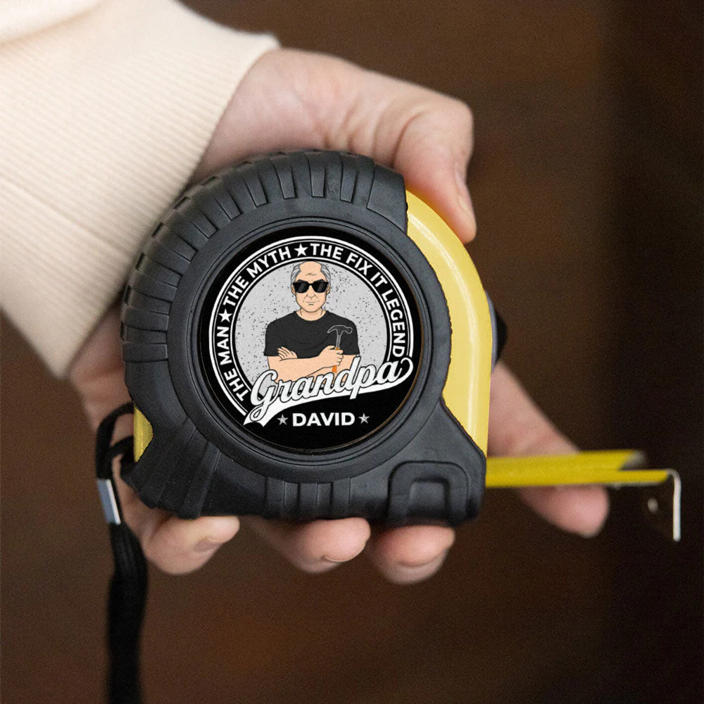 The Fix It Legend - Personalized Custom Tape Measure - Image 5