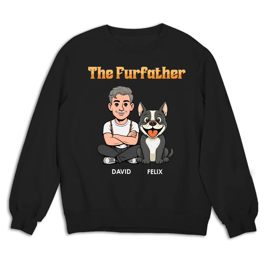 The Furfather Retro - Personalized Custom Shirt - Image 18