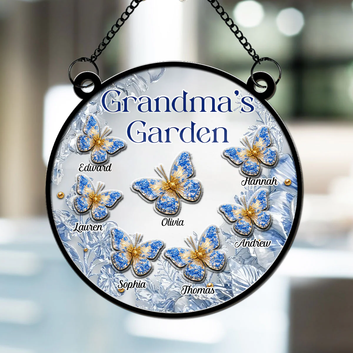 The Garden Mom -  Personalized Custom Suncatcher - Image 2