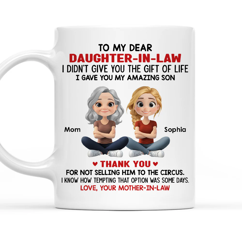 The Gift Of Life - Personalized Custom Coffee Mug