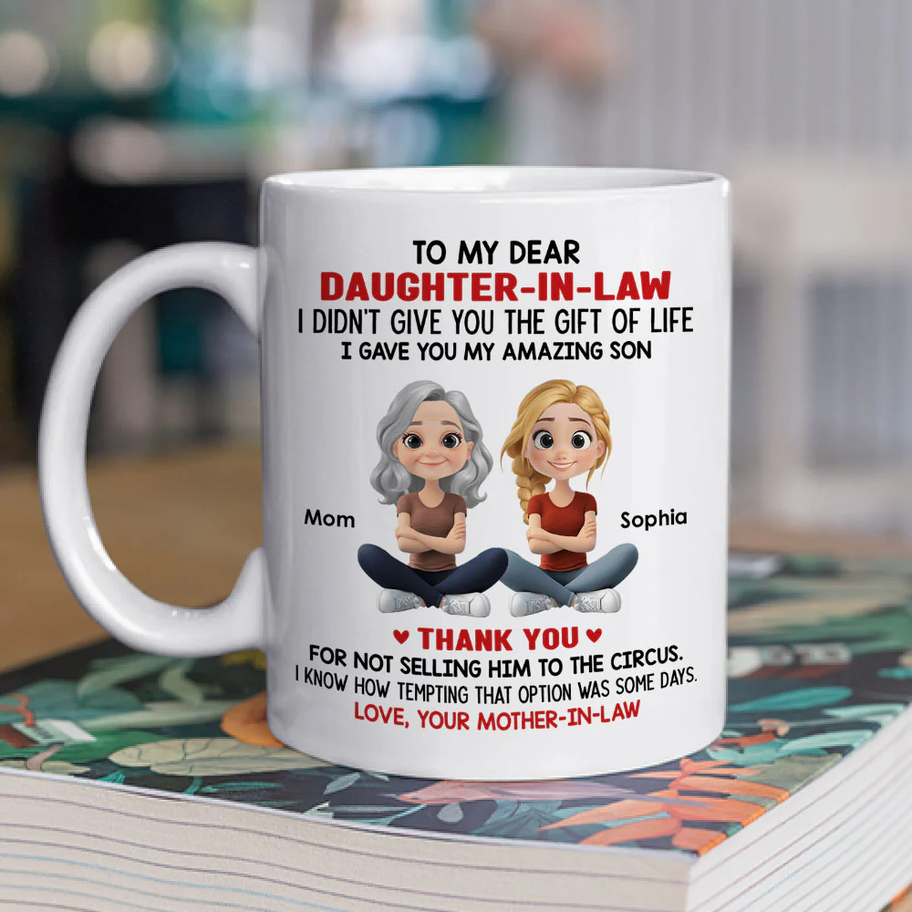 The Gift Of Life - Personalized Custom Coffee Mug - Image 2