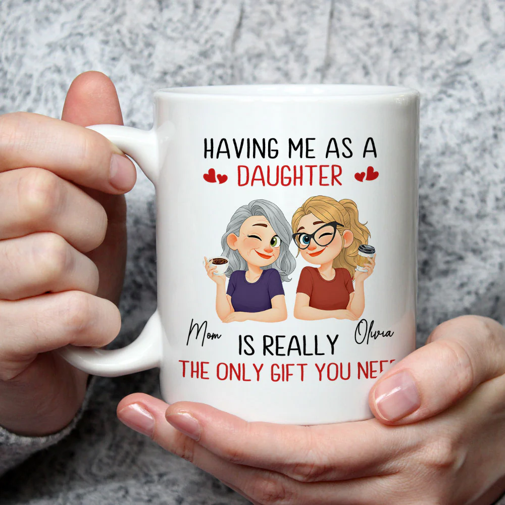 The Gift You Need - Personalized Custom Coffee Mug - Image 2