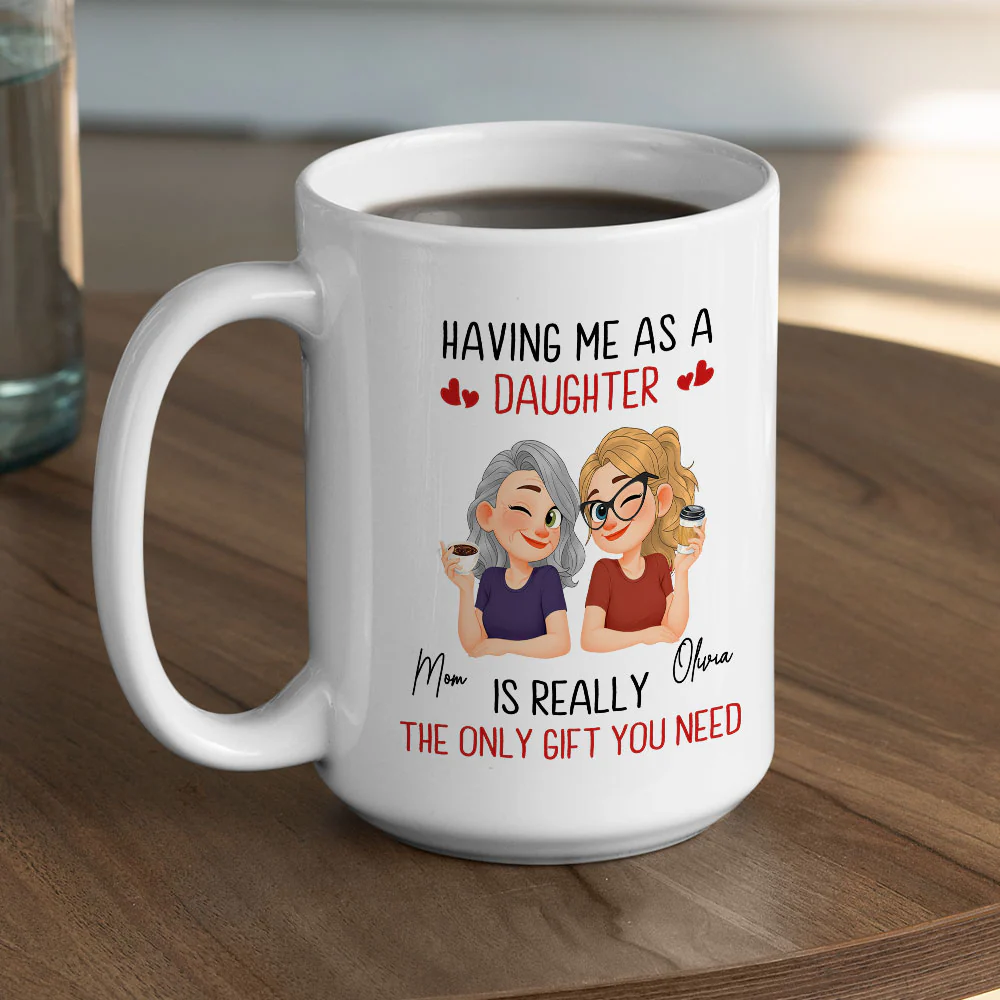 The Gift You Need - Personalized Custom Coffee Mug - Image 5