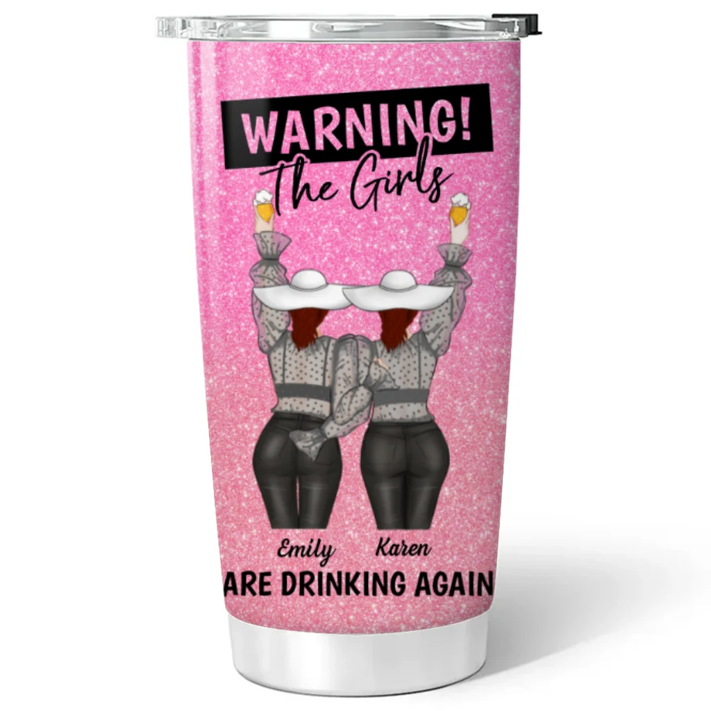 The Girls - Personalized Custom Tumbler - Image 6