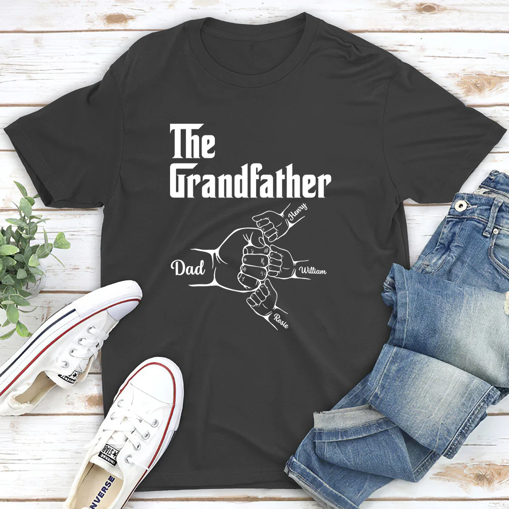 The Grandfather - Personalized Custom Shirt - Image 3
