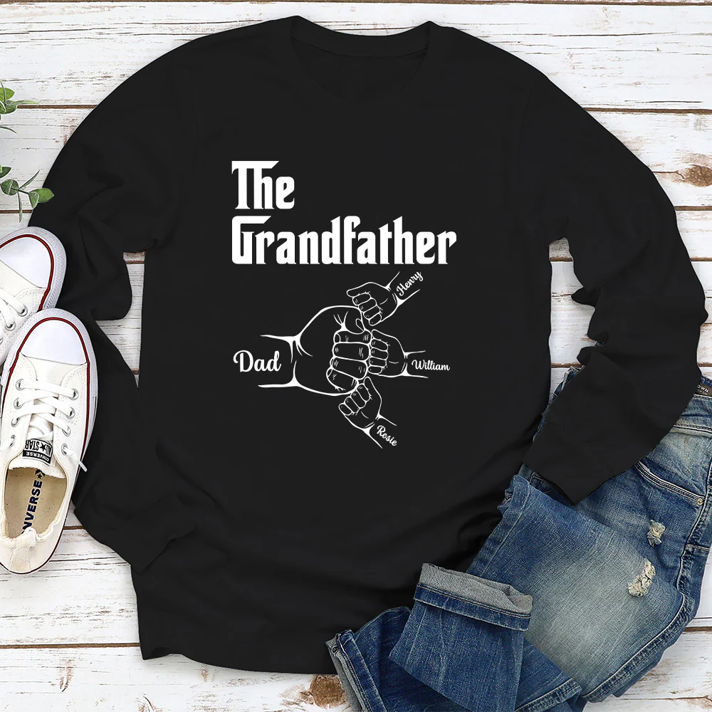 The Grandfather - Personalized Custom Shirt - Image 4