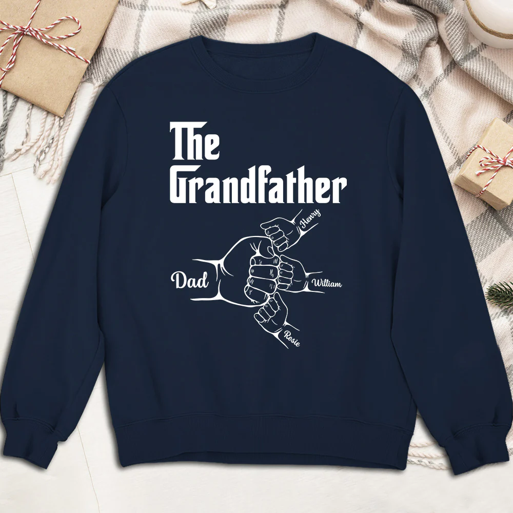 The Grandfather - Personalized Custom Shirt - Image 5