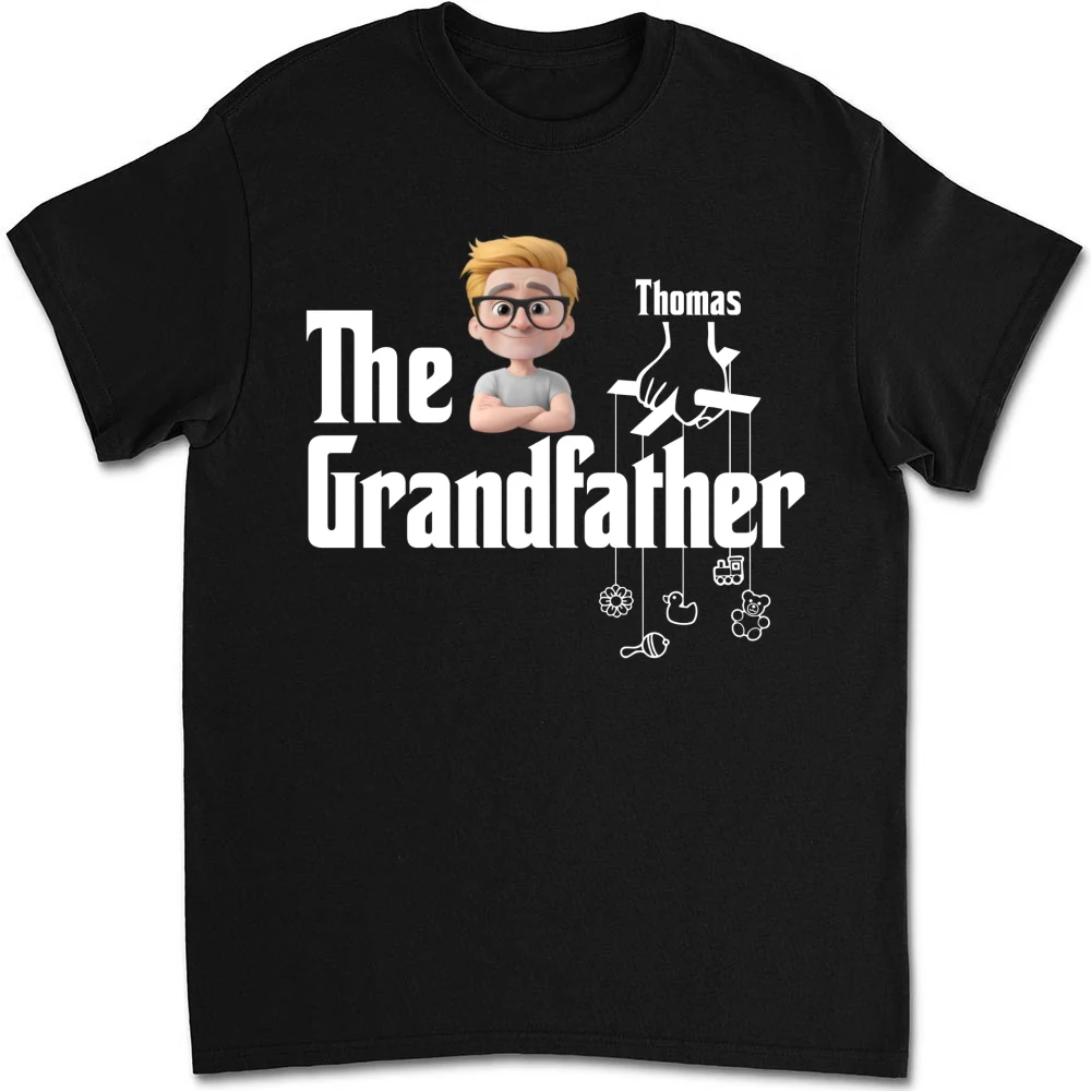 The Grandfather - Personalized Custom Shirt - Image 10