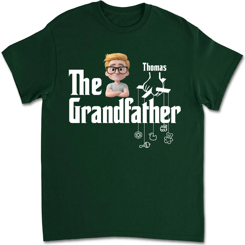 The Grandfather - Personalized Custom Shirt - Image 12