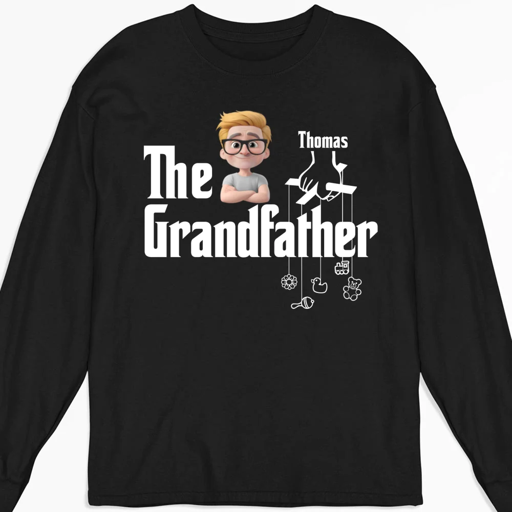 The Grandfather - Personalized Custom Shirt - Image 14