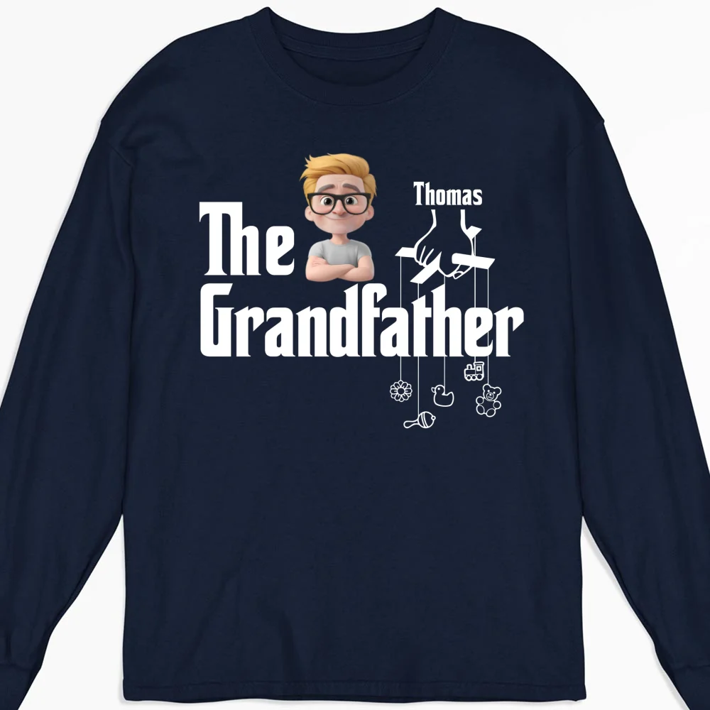 The Grandfather - Personalized Custom Shirt - Image 16