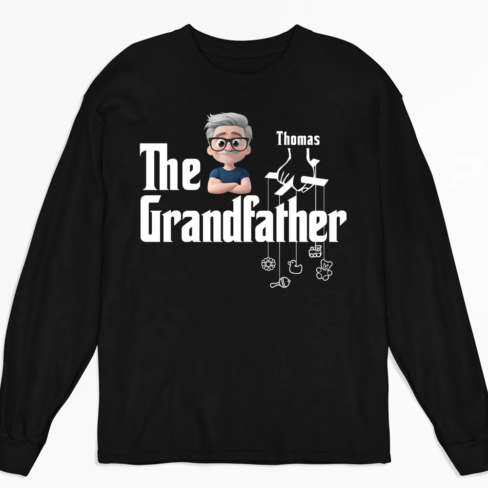 The Grandfather - Personalized Custom Shirt - Image 6
