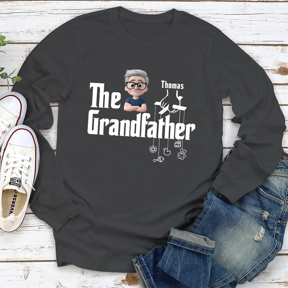 The Grandfather - Personalized Custom Shirt - Image 8