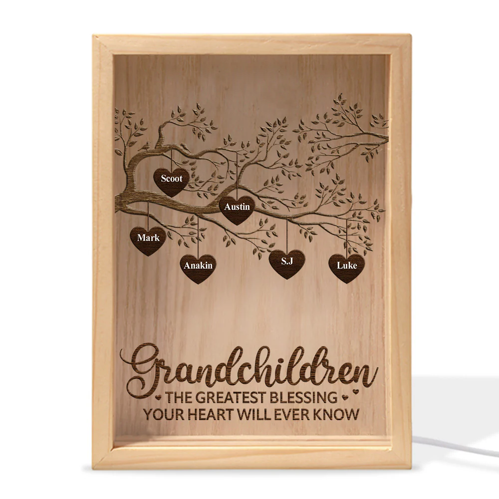 The Greastest Blessing - Personalized Custom Frame Light Box - Image 2